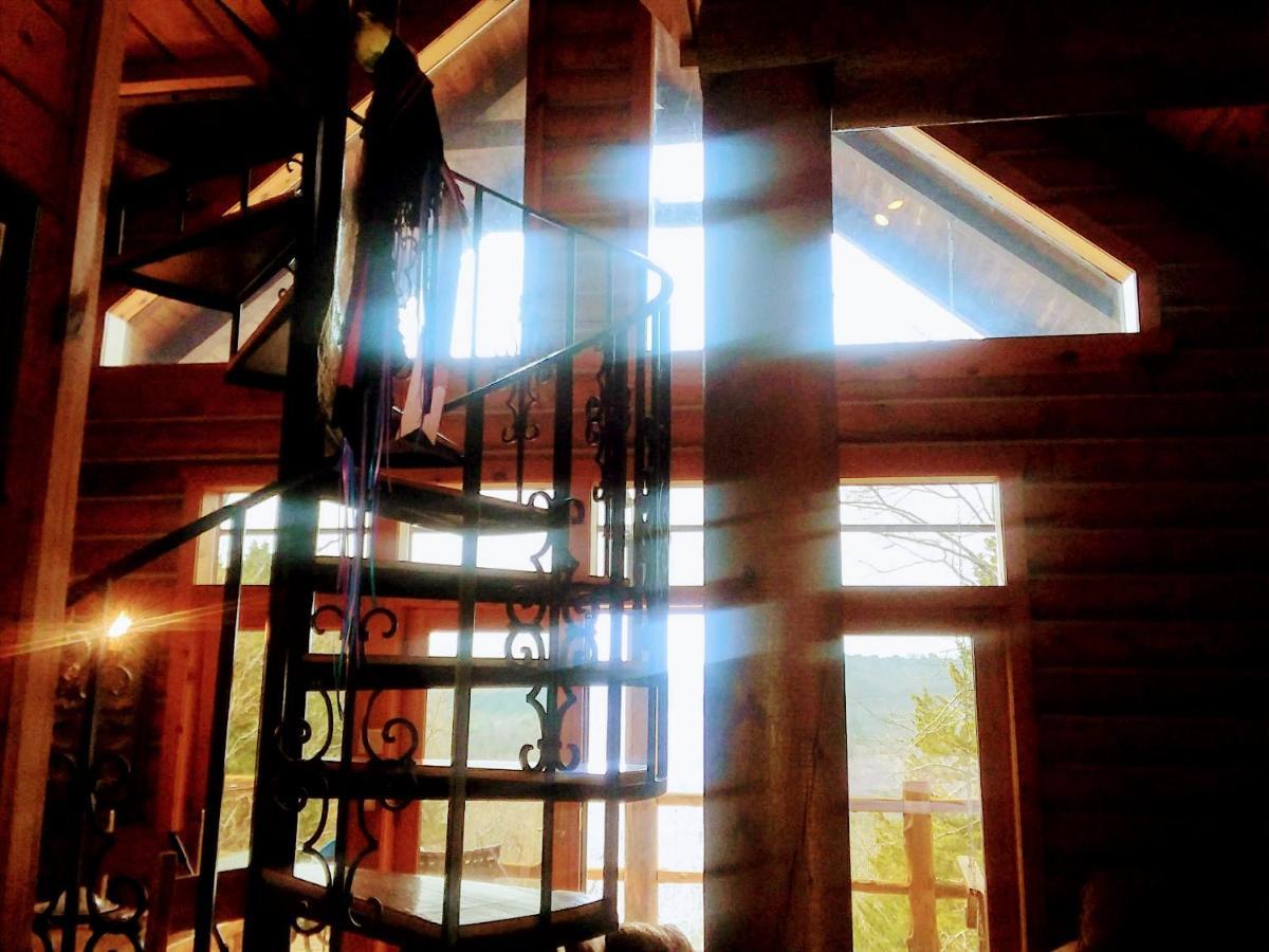 Cherokee Mountain Log Cabins Eureka Springs Extérieur photo