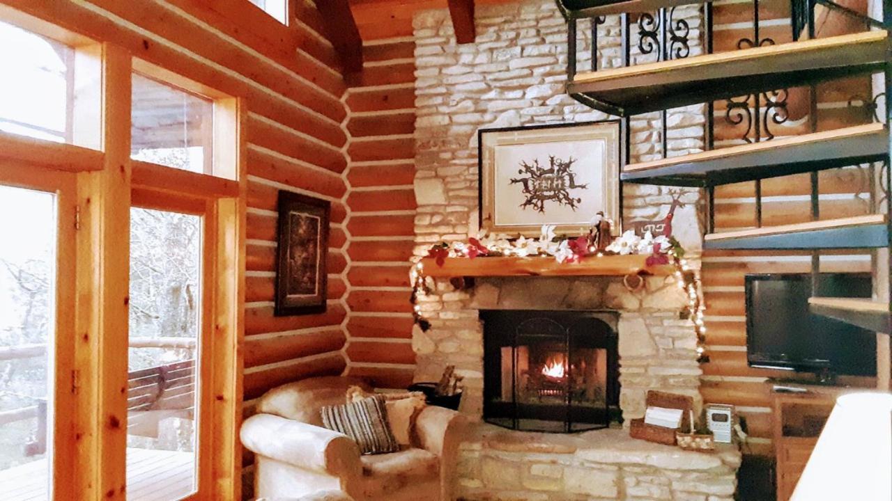 Cherokee Mountain Log Cabins Eureka Springs Extérieur photo