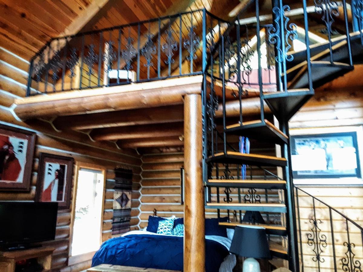 Cherokee Mountain Log Cabins Eureka Springs Extérieur photo