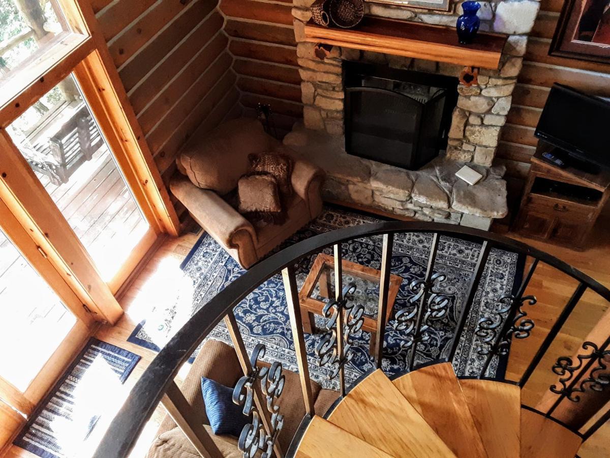 Cherokee Mountain Log Cabins Eureka Springs Extérieur photo