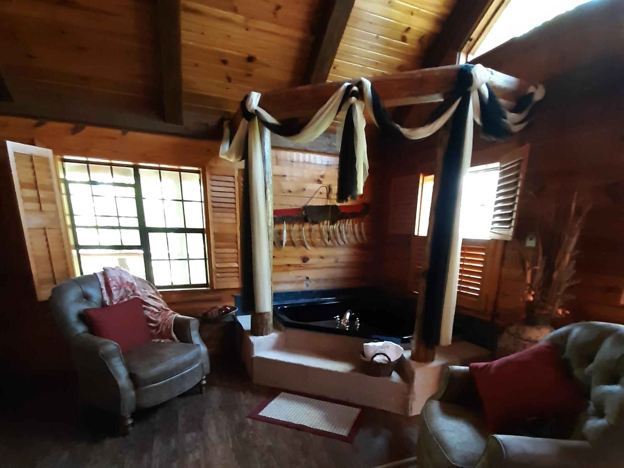 Cherokee Mountain Log Cabins Eureka Springs Chambre photo